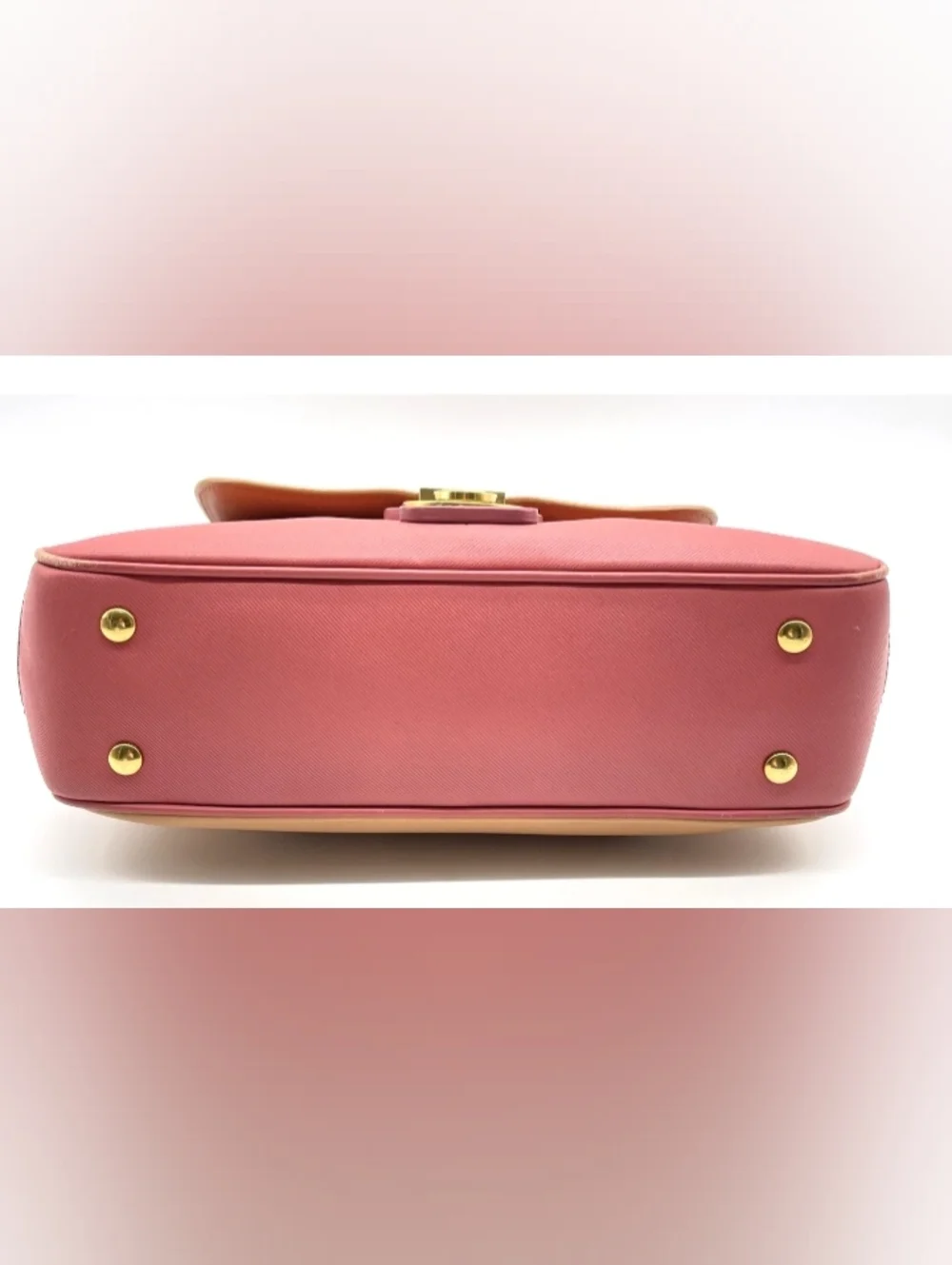 SALE! Burberry DK88 Tri Color Leather Medium 2 Way Top Handle Bag - Picture 4 of 16